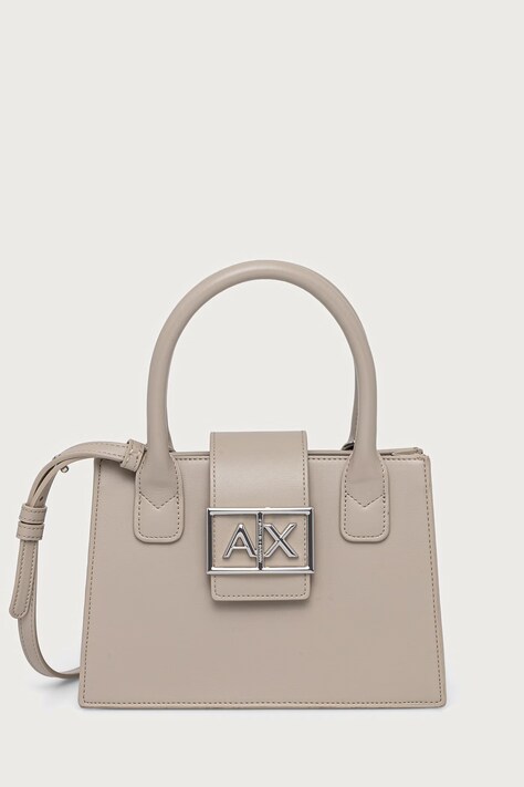 Armani Exchange kabelka dámska z imitácie kože béžová XW000306 AF12039