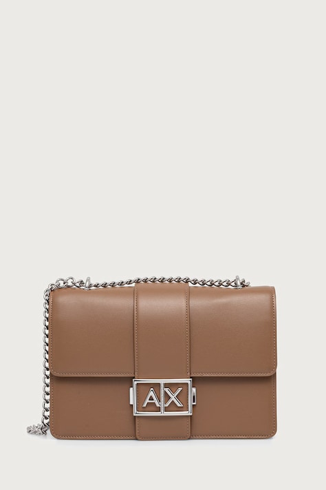 Armani Exchange сумка crossbody для женщин из искусственной кожи бежевая XW000070 AF12039