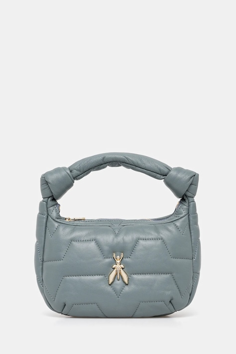 Patrizia Pepe geantă de piele culoarea verde, 8B0223 L006