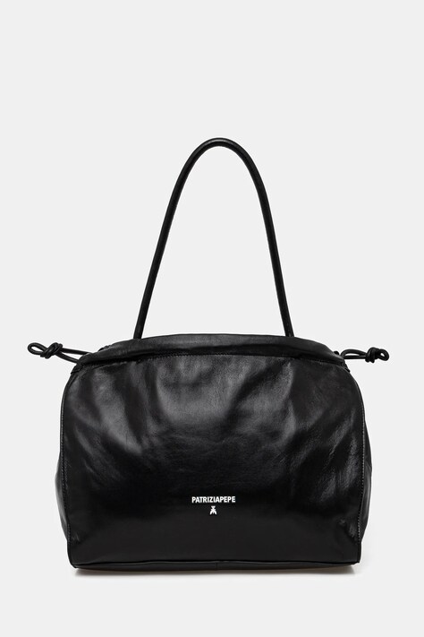 Patrizia Pepe poseta de piele culoarea negru, 8B0248 L147