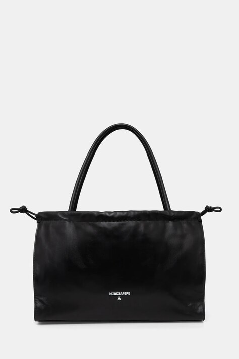 Patrizia Pepe poseta de piele culoarea negru, 8B0250 L147