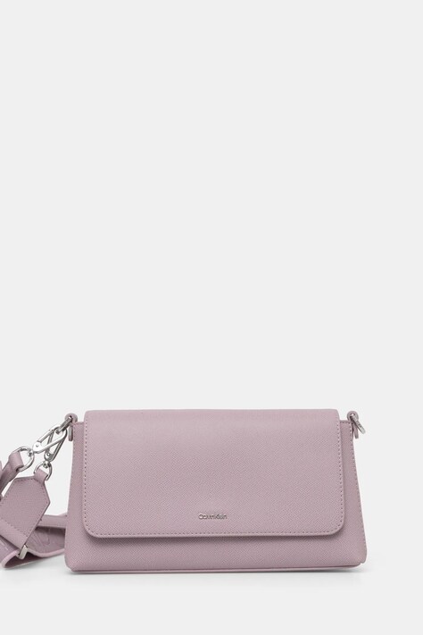 Calvin Klein poseta culoarea violet, K60K612805