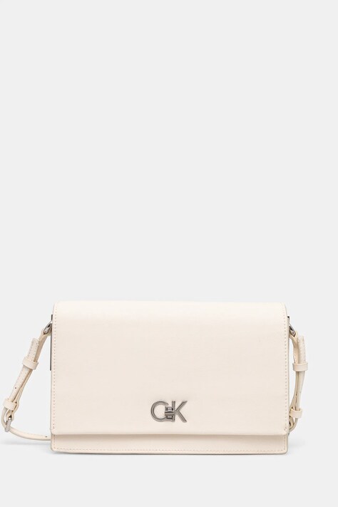 Calvin Klein poseta culoarea alb, K60K612807