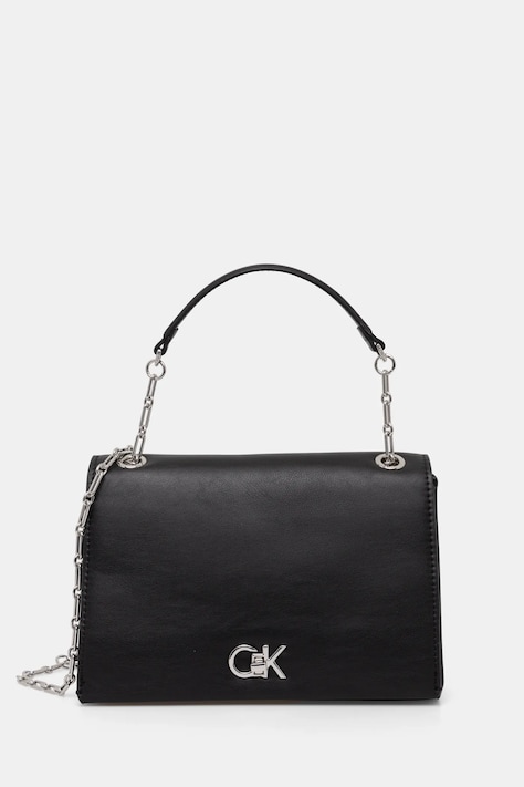Kabelka Calvin Klein čierna farba, K60K612810