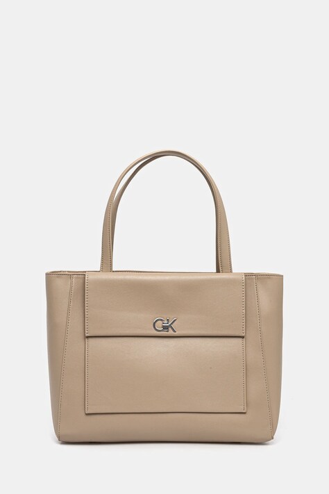 Calvin Klein poseta culoarea bej, K60K612811
