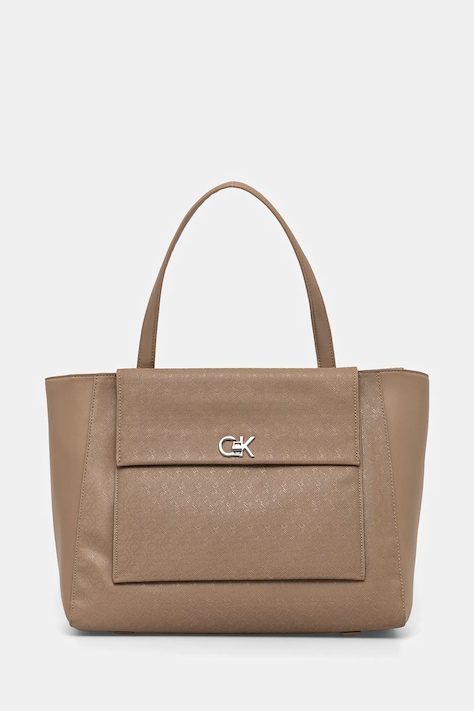 Calvin Klein poseta culoarea bej, K60K613136