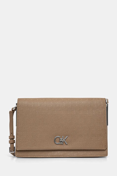 Calvin Klein poseta culoarea bej, K60K613139