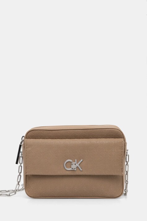 Calvin Klein poseta culoarea bej, K60K613140