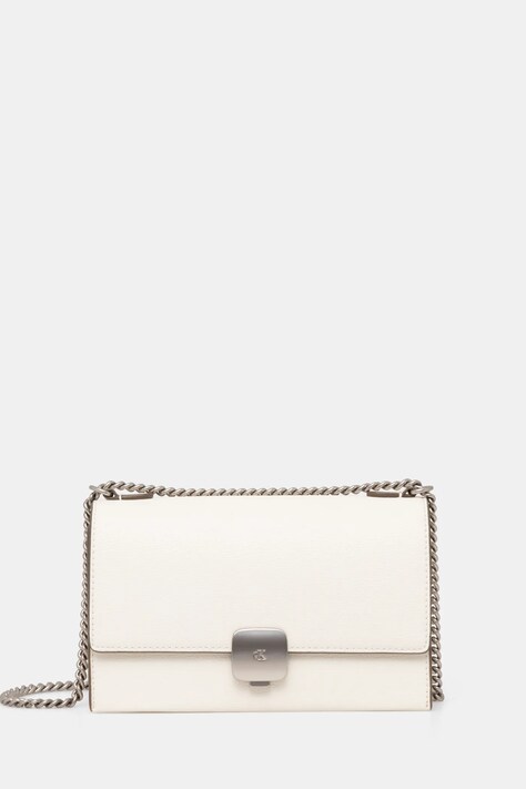 Calvin Klein Jeans poseta culoarea alb, K60K612715