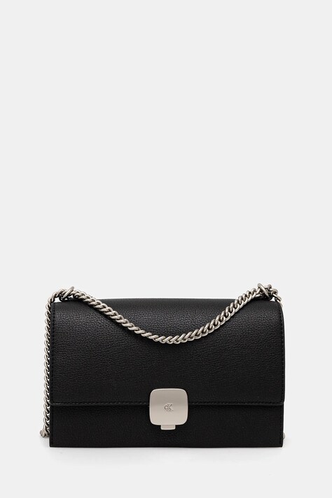 Kabelka Calvin Klein Jeans černá barva, K60K612715