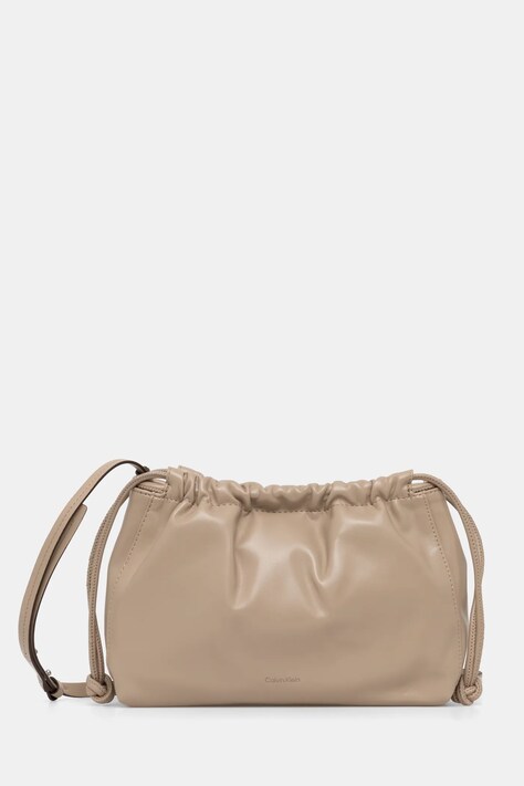 Calvin Klein Jeans poseta culoarea bej, LV04K3060G