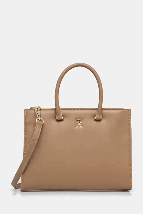 Tommy Hilfiger torebka kolor beżowy AW0AW16887