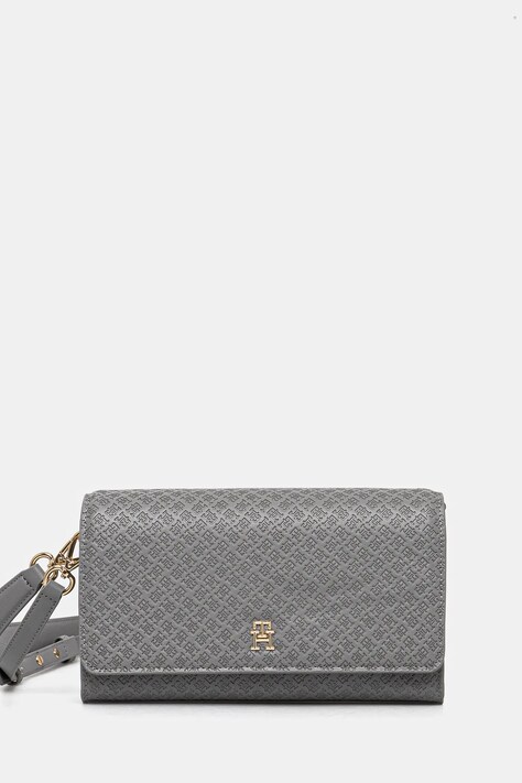 Tommy Hilfiger poseta culoarea gri, AW0AW16933