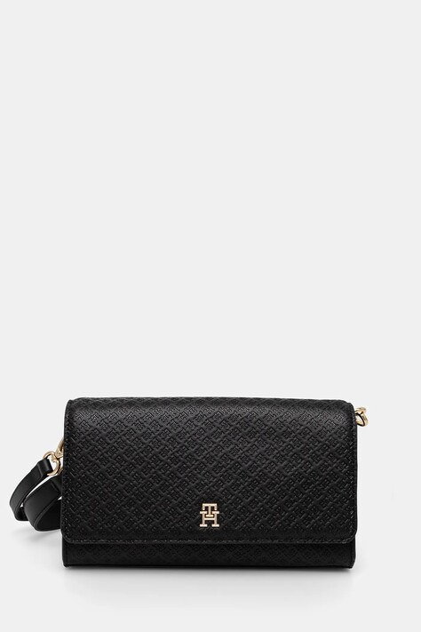 Tommy Hilfiger poseta culoarea negru, AW0AW16933