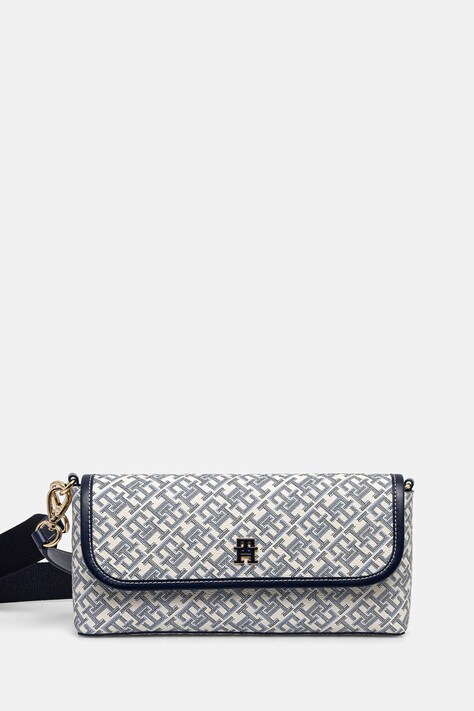 Kabelka Tommy Hilfiger béžová barva, AW0AW17341