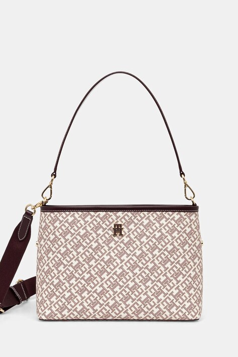 Tommy Hilfiger poseta culoarea bordo, AW0AW17342
