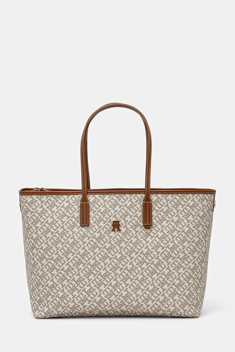 Tommy Hilfiger geantă culoarea bej, AW0AW17379