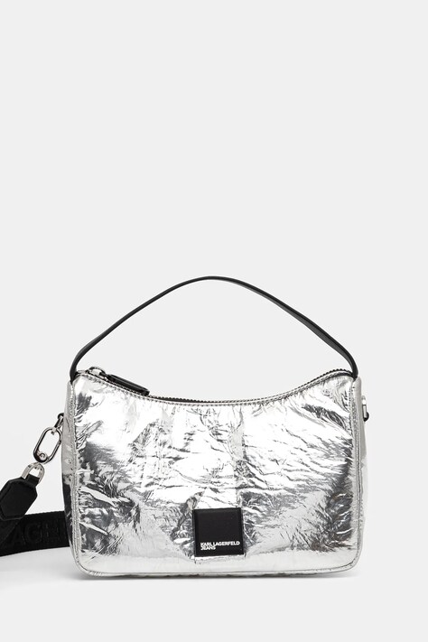 Karl Lagerfeld Jeans poseta culoarea argintiu, A1W30324