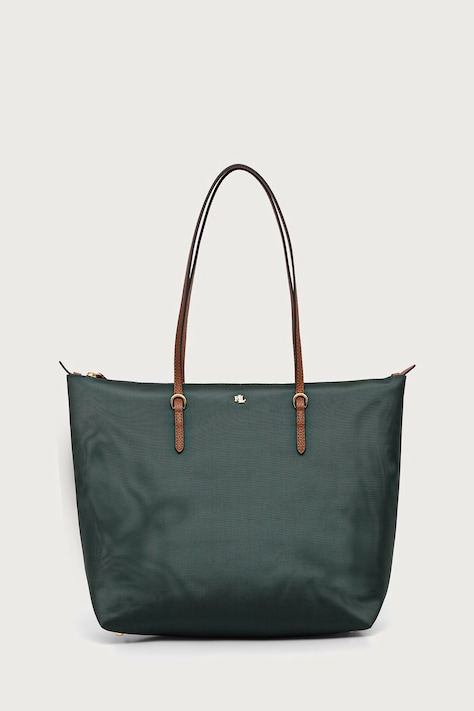Lauren Ralph Lauren Torebka tote damska zielona 431950007
