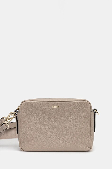 BOSS poseta culoarea bej, 50535985