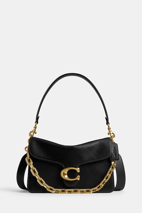 Coach TABBY geantă crossbody pentru femei din piele neagră CY919