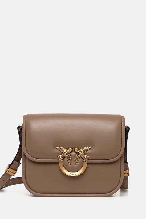 Pinko borsa a mano in pelle colore marrone 104297 A26L