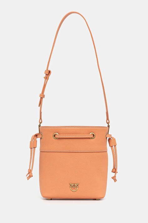Pinko poseta de piele culoarea portocaliu, 104303 A29Q