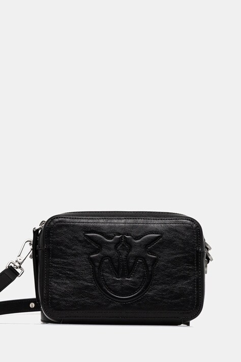 Кожена чанта Pinko в черно 104336 A26J