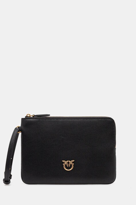Pinko poșetă culoarea negru, 104353 A0F1
