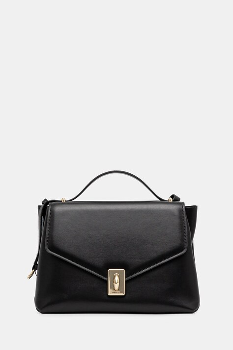 Furla geantă de piele culoarea negru, WB01516 BX3227 O6000