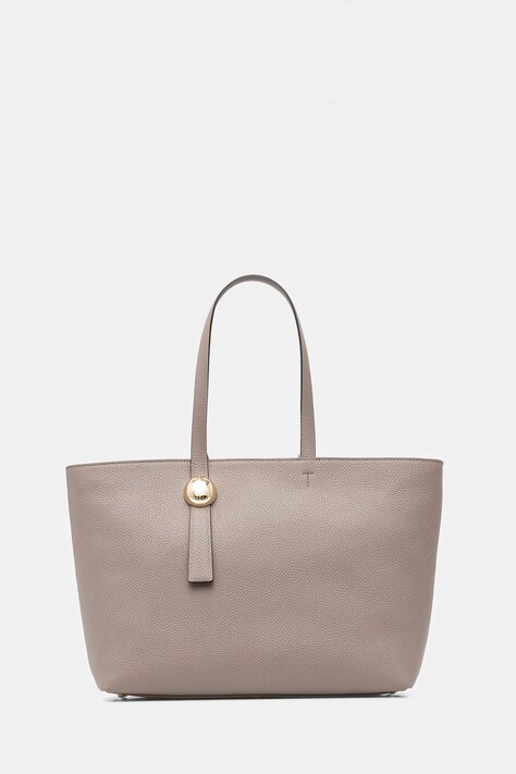 Kožená kabelka Furla šedá barva, WB01353 HSF000 2572S