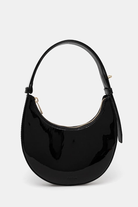 Кожаная сумочка Furla цвет чёрный WE00649 BX0246 O6000