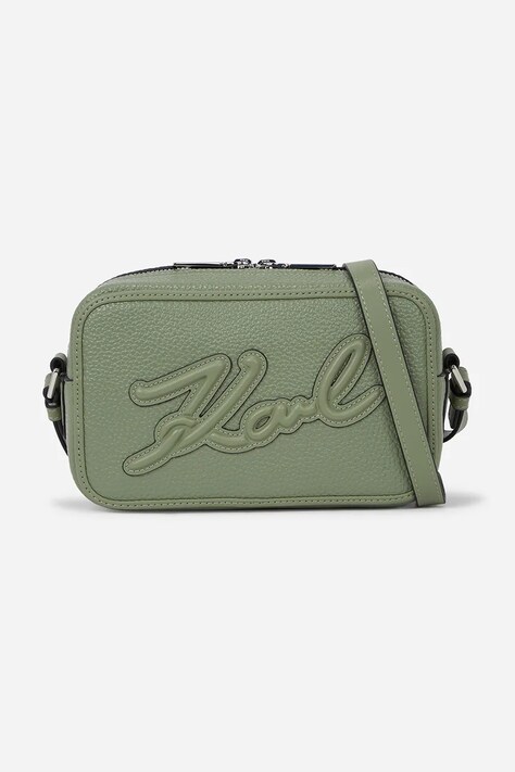 Karl Lagerfeld poseta culoarea verde, A1W30040