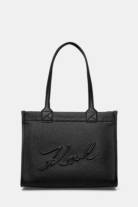 Kabelka Karl Lagerfeld černá barva, A1W30042