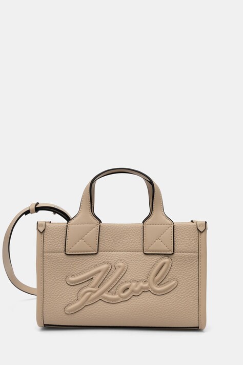 Karl Lagerfeld torebka kolor beżowy A1W30043