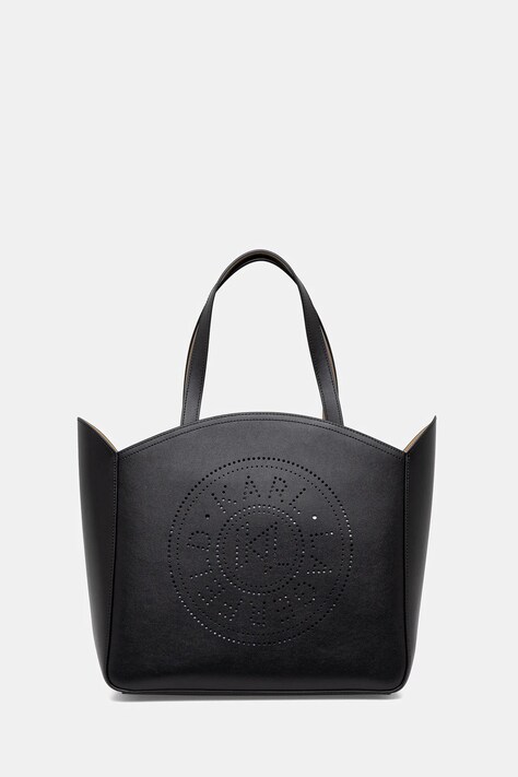 Кожаная сумочка Karl Lagerfeld цвет чёрный A1W30060