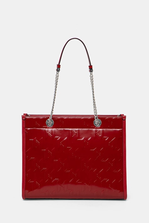 Τσάντα Karl Lagerfeld χρώμα: μπορντό, A1W30145