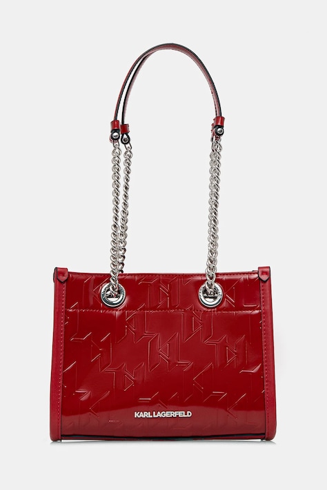 Torba Karl Lagerfeld boja: crvena, A1W30146