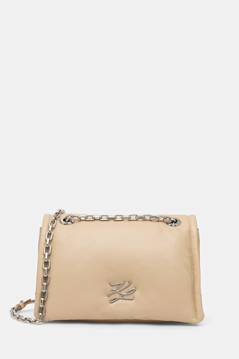 Karl Lagerfeld poseta de piele culoarea bej, A1W30173