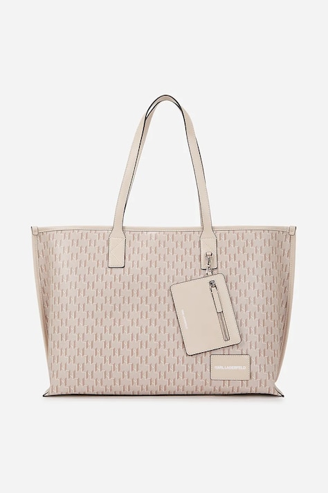 Karl Lagerfeld poseta K/VOYAGE culoarea bej, A1W30183