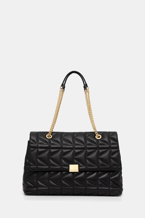 Karl Lagerfeld poseta de piele culoarea negru, A1W30189
