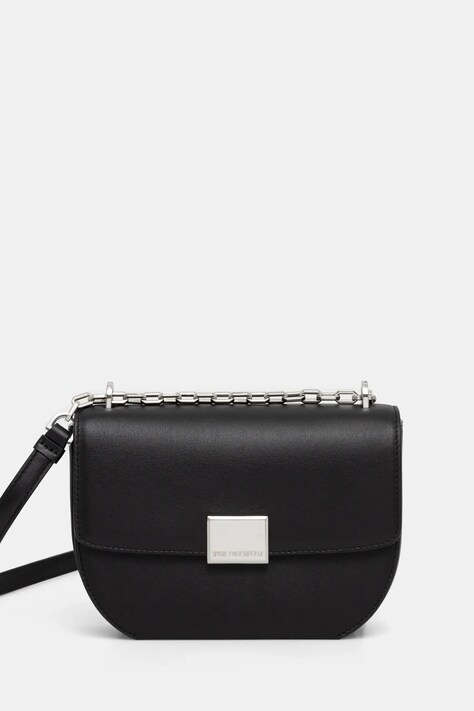 Karl Lagerfeld poseta de piele culoarea negru, A1W30445