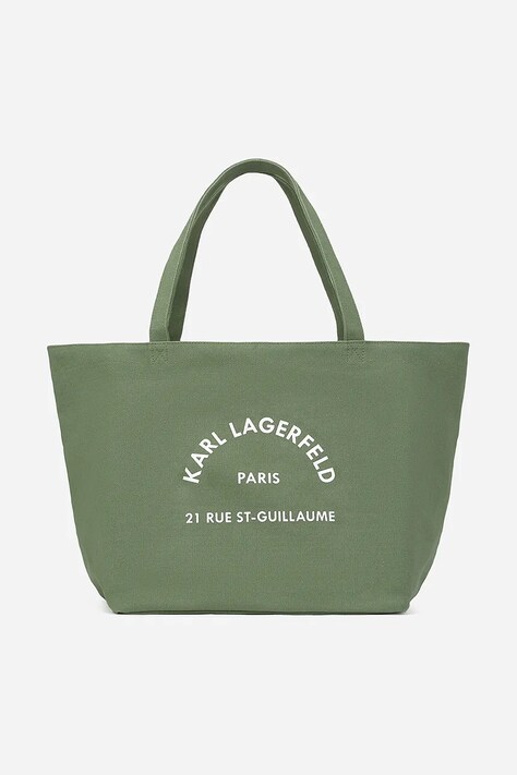 Karl Lagerfeld poseta culoarea verde, A1W50006