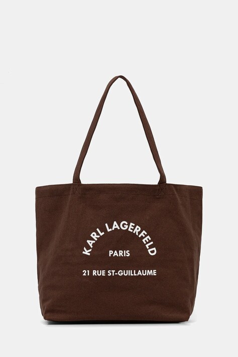 Karl Lagerfeld torebka kolor brązowy A1W50006