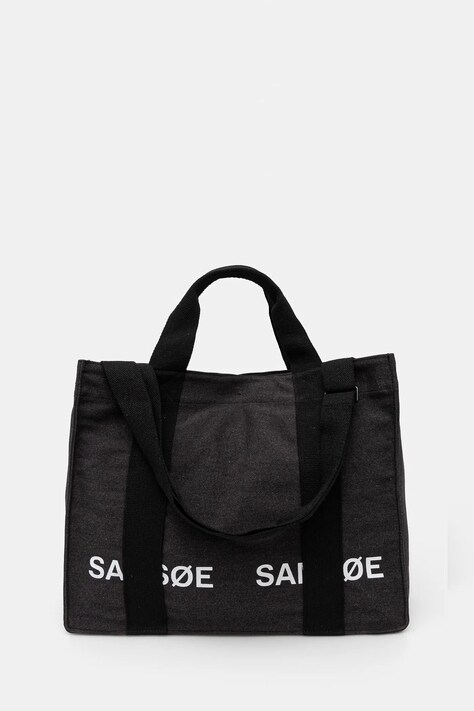 Τσάντα Samsoe Samsoe SALUCAS χρώμα: μαύρο, U24400010