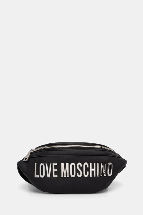Сумка на пояс Love Moschino колір чорний JC4195PP1