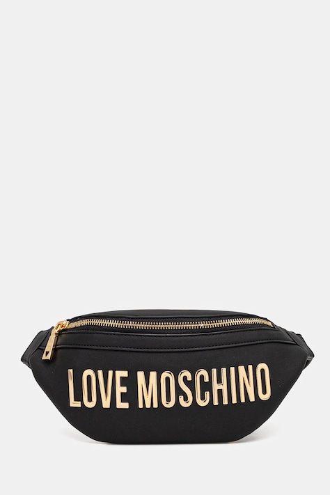 Ľadvinka Love Moschino čierna farba, JC4195PP1