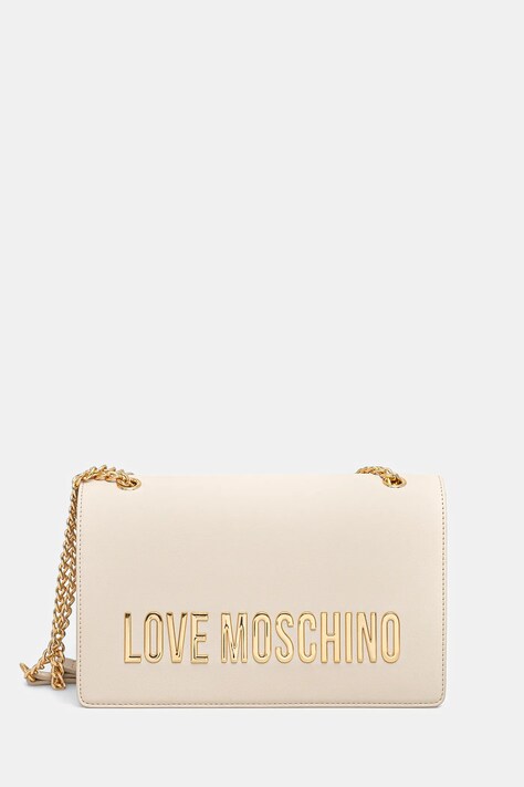 Love Moschino poseta culoarea bej, JC4192PP1