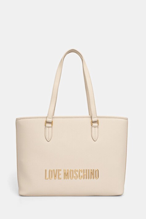 Love Moschino poseta culoarea bej, JC4190PP1
