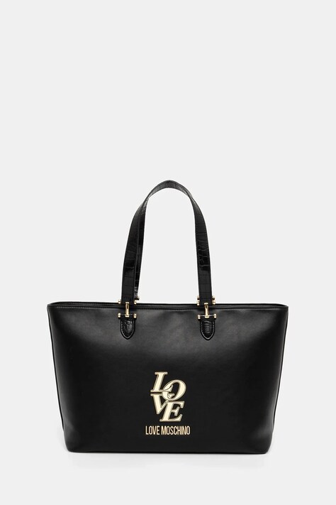 Kabelka Love Moschino čierna farba, JC4159PP1